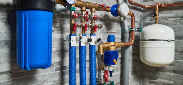 Heizungsraum mit einer Zentralheizung