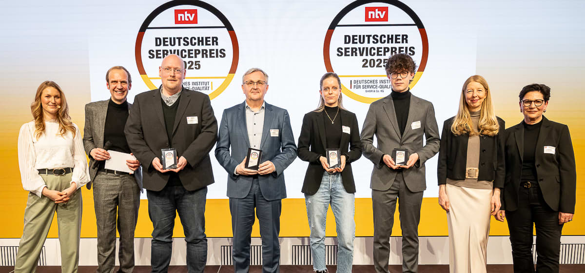 Preisverleihung Deutscher Service-Preis 2025