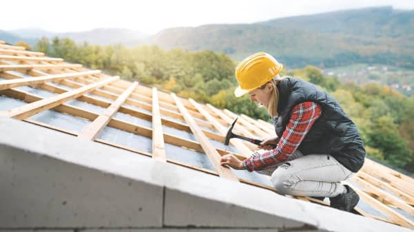 Sanieren eines Daches