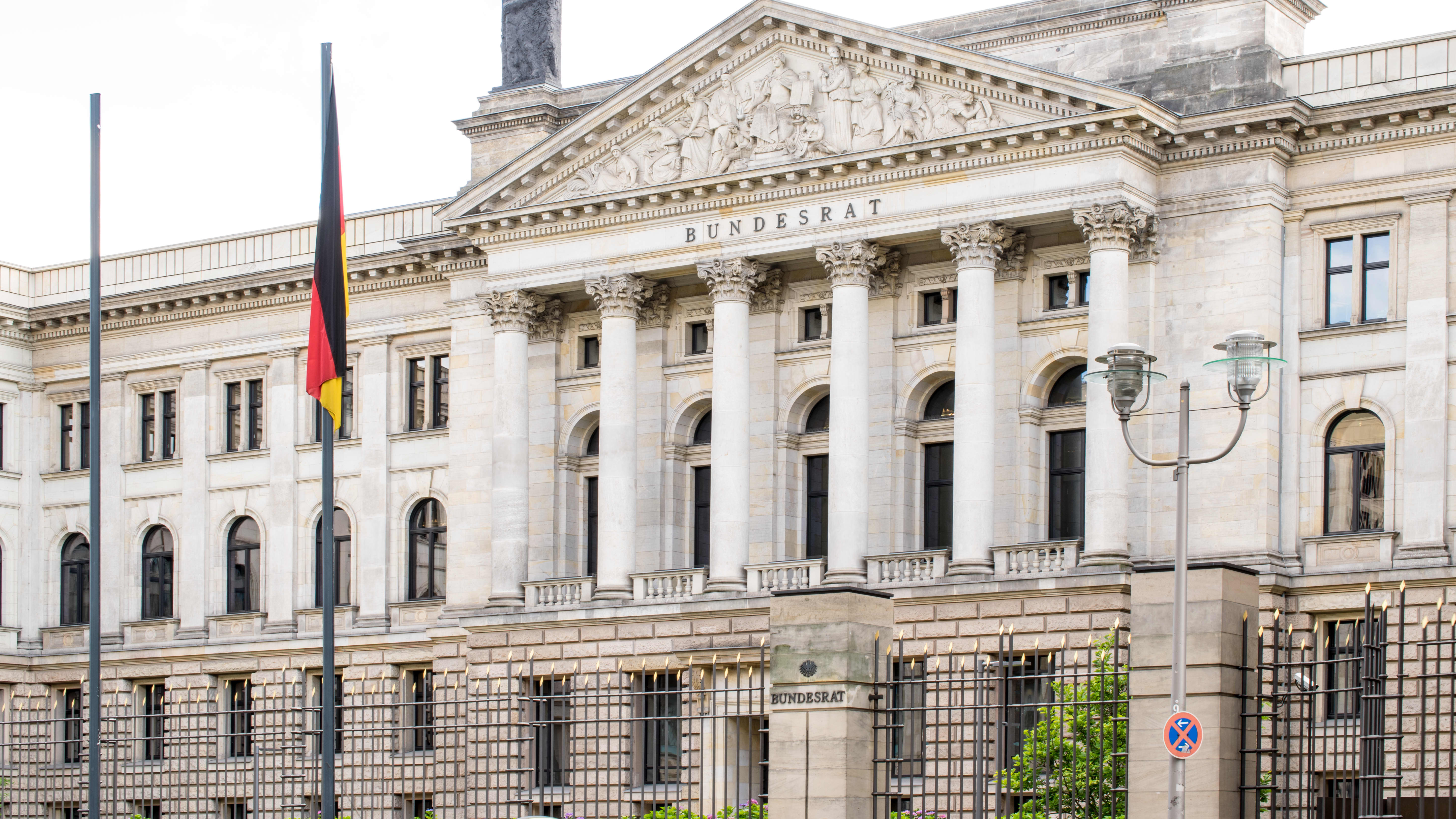 Außenansicht des Bundesratsgebäudes in Berlin