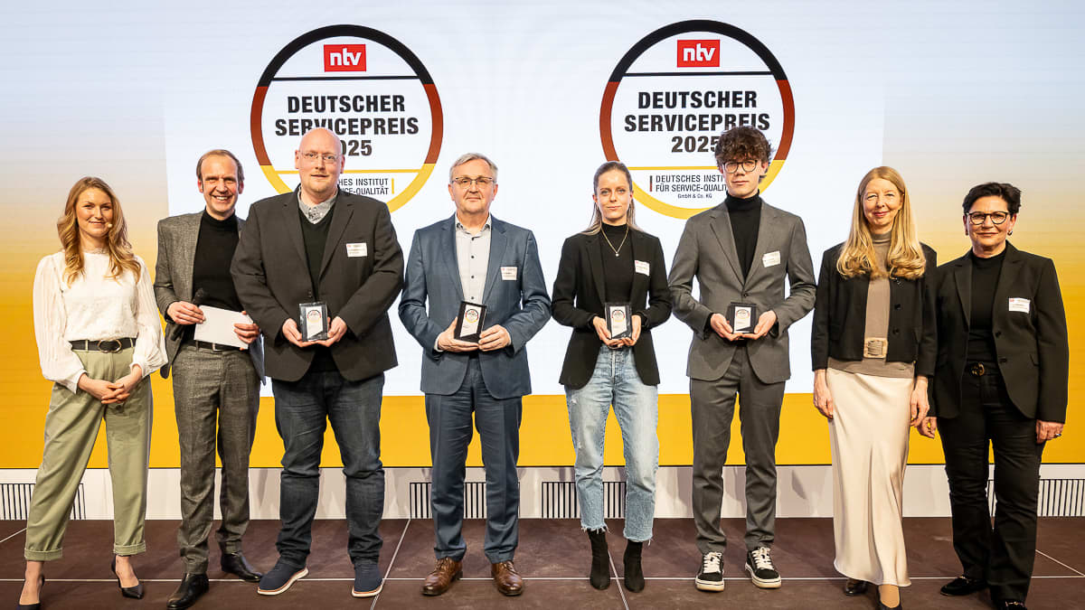 Preisverleihung Deutscher Service-Preis 2025