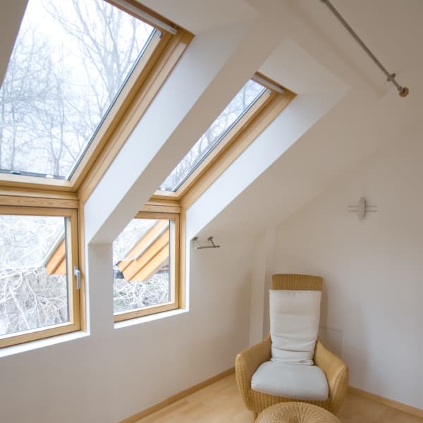 Kniestockfenster ergeben besonders schöne Dachfenster Formen