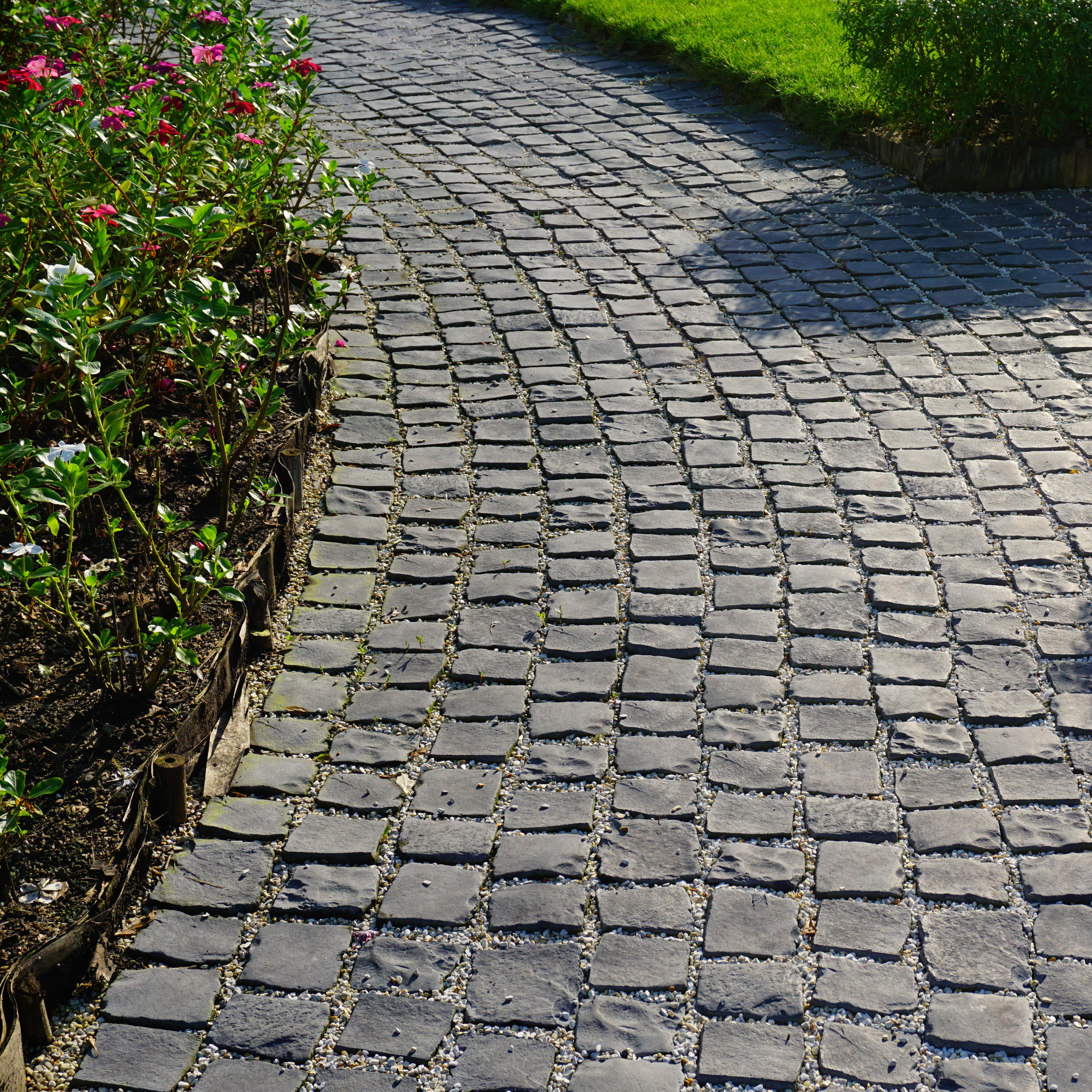Gartenweg Kreuzfugenverband
