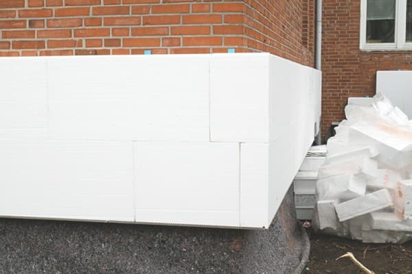 Styroporplatten zur Dämmung