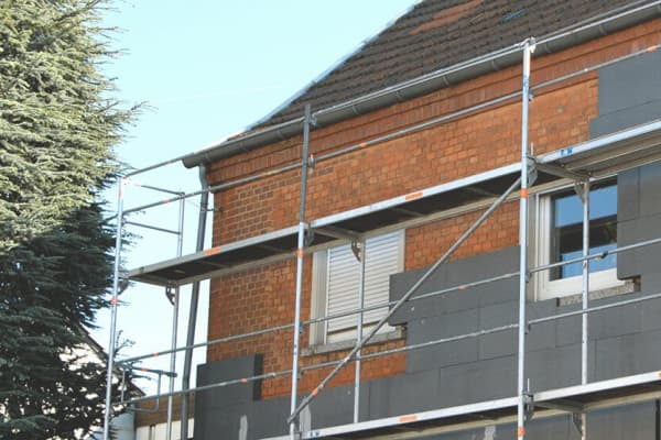 Hinterlüftete Fassade