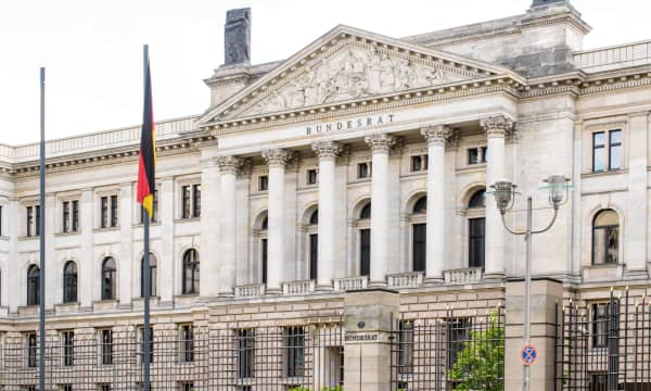 Außenansicht des Bundesratsgebäudes in Berlin