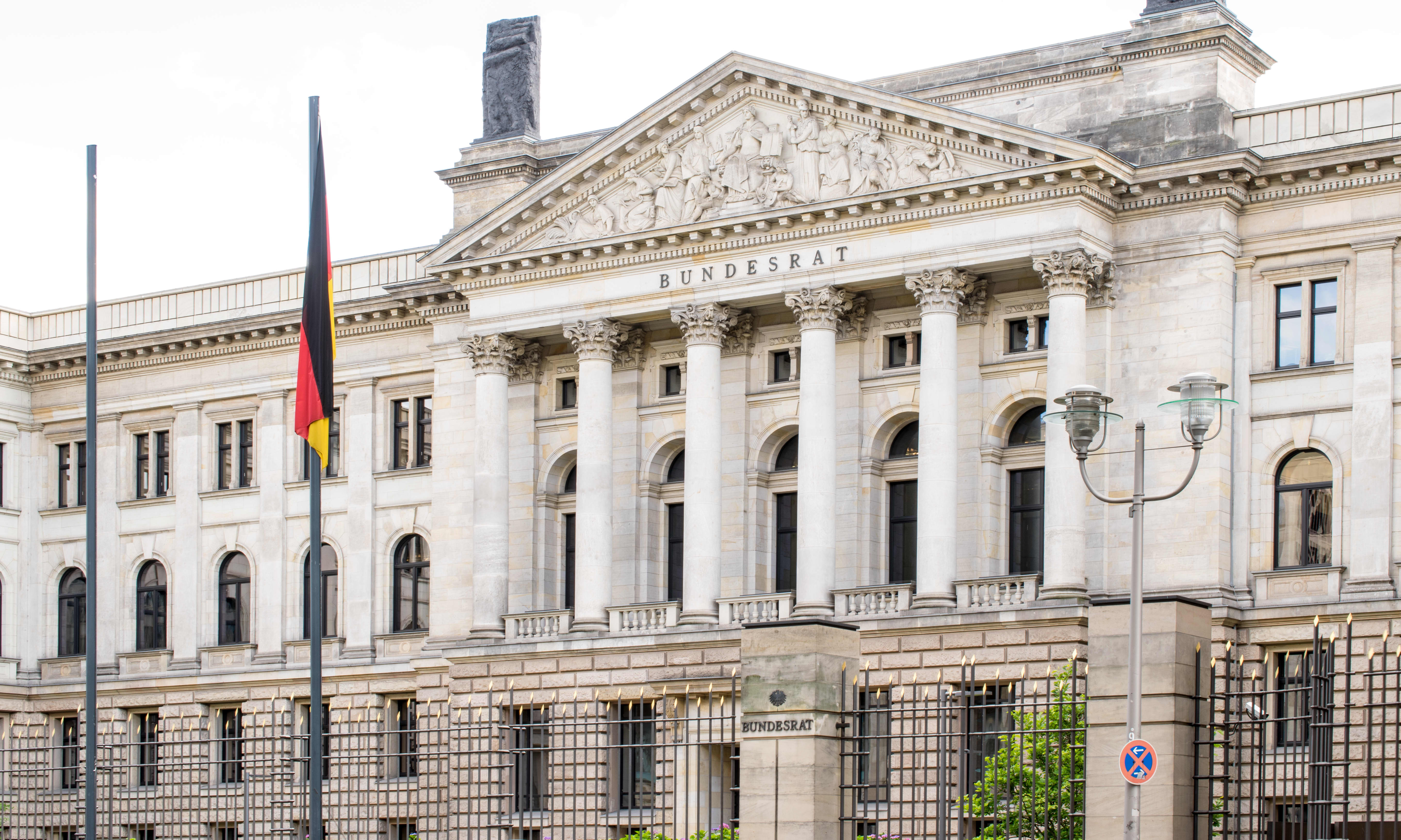 Außenansicht des Bundesratsgebäudes in Berlin