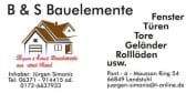 Logo von B & S Bauelemente GmbH
