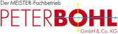 Logo von Peter Bohl GmbH & Co. KG