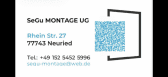 Logo von SeGu Montage UG (haftungsbeschränkt)