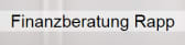 Logo von Finanzberatung Rapp