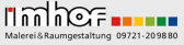 Logo von Imhof GmbH Malerei & Raumgestaltung