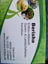 Logo von Berisha-Erdbau & Abbruch Inhaber: Naser Berisha