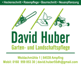 Logo von David Huber Garten und Landschaftspflege