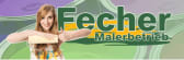 Logo von Fecher Malerbetrieb