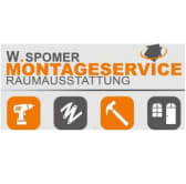 Logo von Spomer. Raumausstattung und Montag
