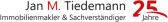 Logo von Jan M. Tiedemann Immobilien
