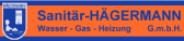 Logo von Sanitär Hägermann Wasser-Gas-Heizung GmbH