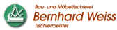 Logo von Bau- Möbeltischlerei Bernhard Weiss