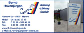 Logo von Bernd Hovenjuergen Heizung-Lueftung-Sanitaer
