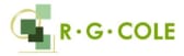 Logo von R G Cole