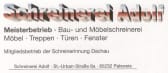 Logo von Schreinerei Adolf
