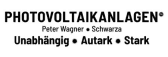Logo von Photovoltaikanlagen Wagner