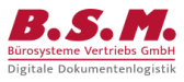 Logo von B.S.M. Bürosysteme Vertriebs GmbH