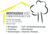 Logo von Montagebau Vogt