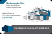 Logo von Montageservice Nickl