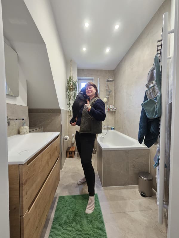 Familie Albrechts Badezimmer