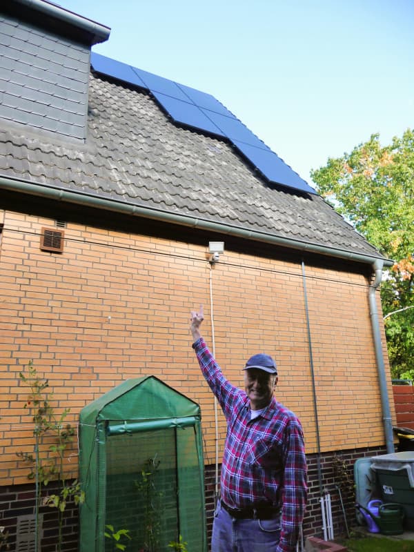 Familie Hillers Solaranlage