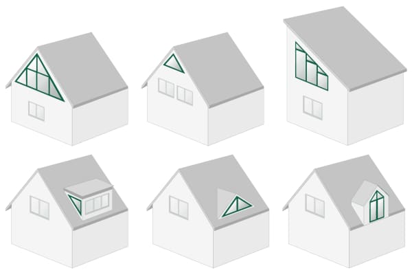 Dreiecksfenster – Verschiedene Designs und Einbauvarianten im Haus