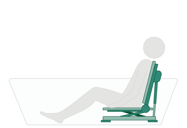 Badewannenlift Hublift  Funktion