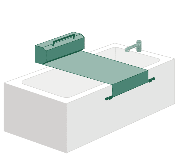 Badewannenlift Tuchlifter