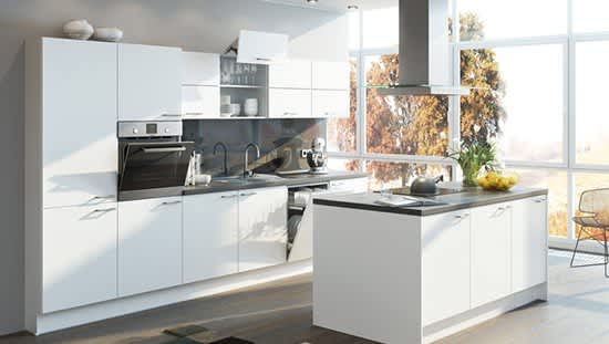 Kiveda Küche K6 weiß