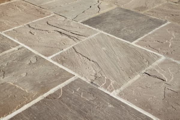 Terrassenbelag aus Stein