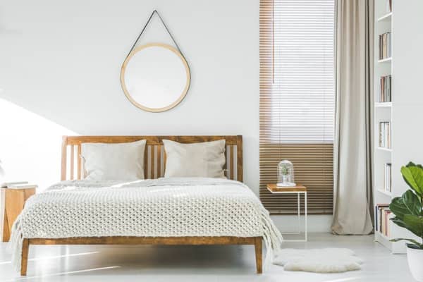 Schlafzimmer im skandinavischem Stil