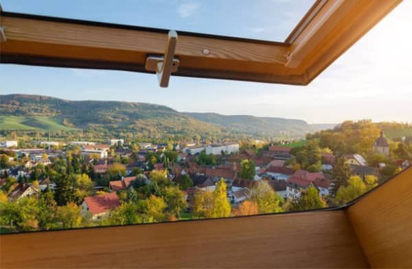 Dachfenster mit Ausblick
