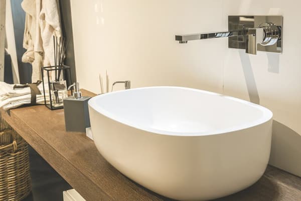 Fugenloses Bad Waschplatz