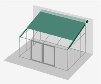 Grafik Wintergarten Markise