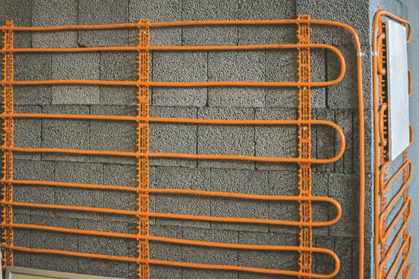 Wand Flaechenheizung