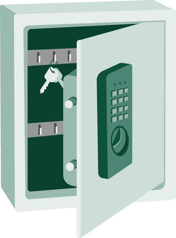 Tresor Arten Schlüsseltresor