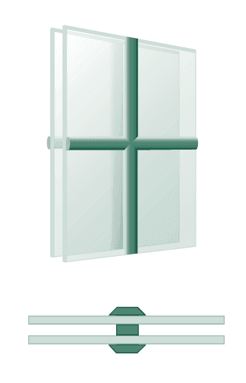 Sprossenfenster mit Wiener Sprosse – Aufbau und Querschnitt