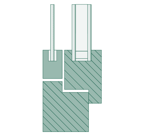 Verbundfenster – Schallschutzklasse 3–5 | Technischer Querschnitt