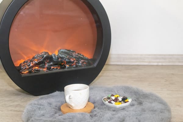 Für einen Gel-Kamin ist keine Abluftmöglichkeit, wie zum Beispiel ein Schornstein, nötig