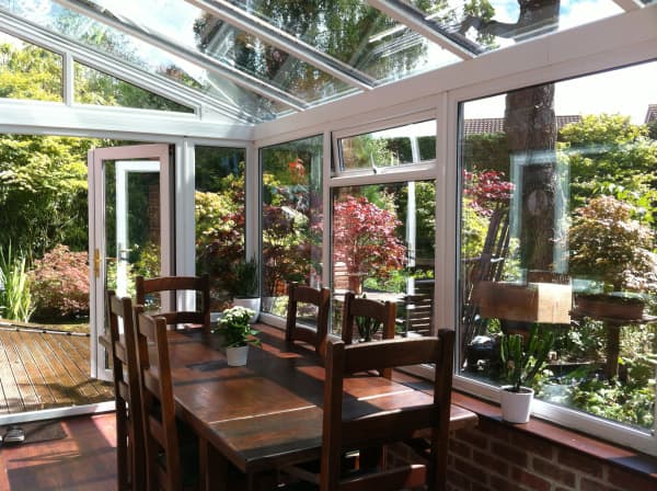 Wintergarten mit Fenster