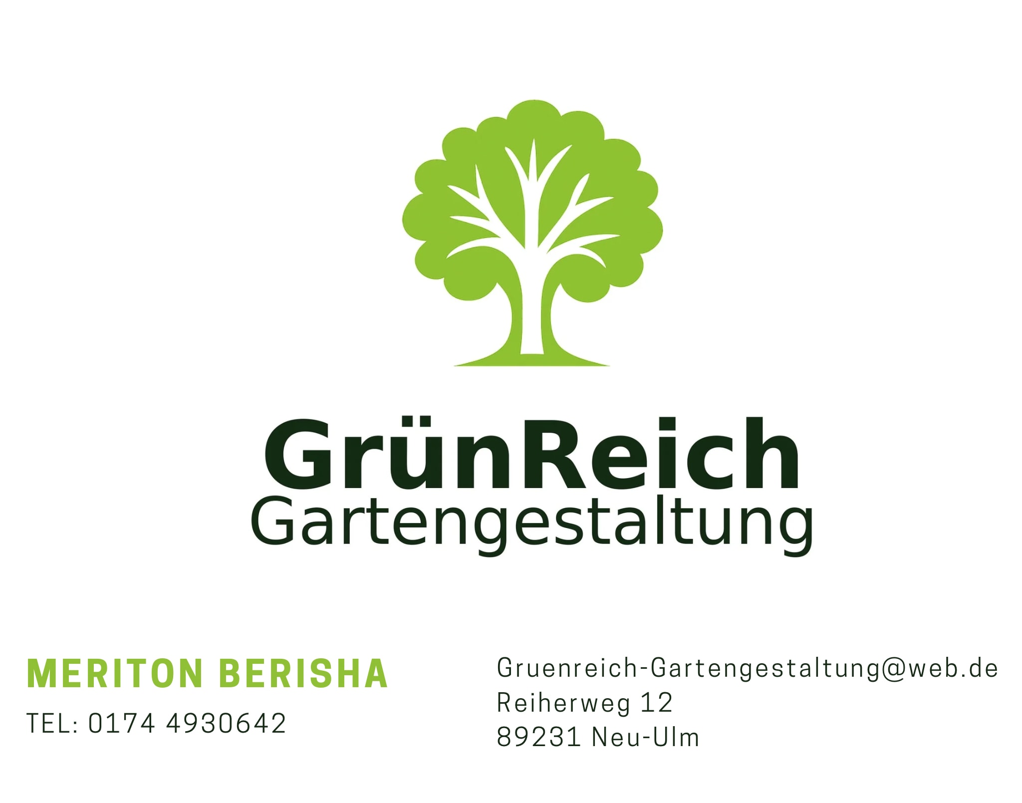 Logo von GrünReich Gartengestaltung