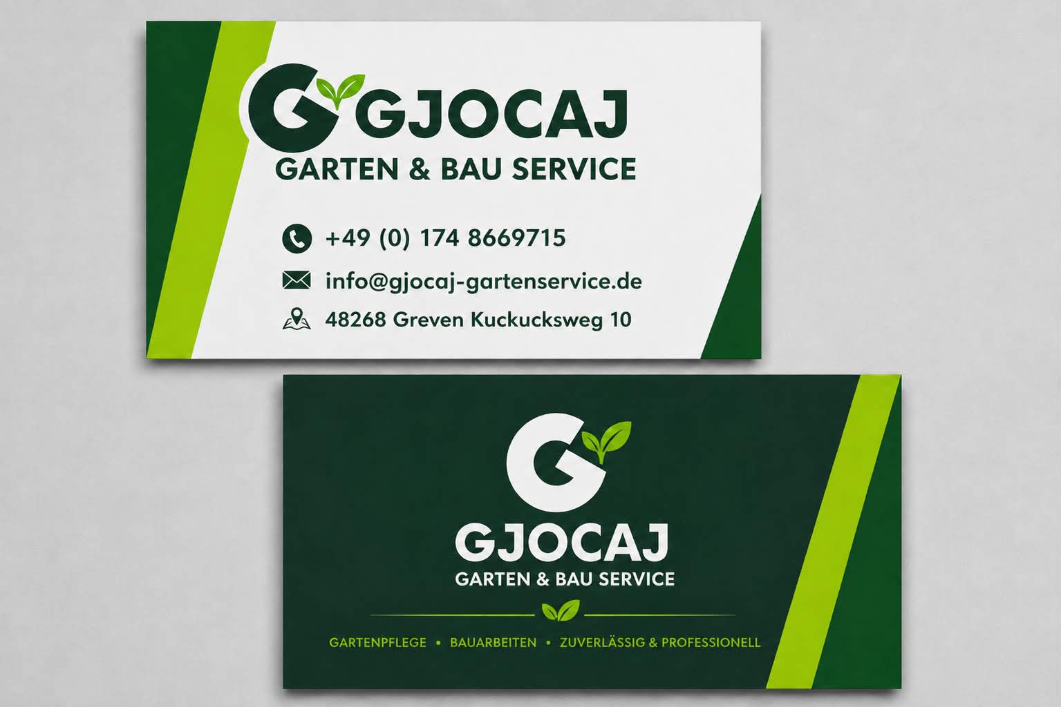Logo von Gjocaj Garten & Bau Service