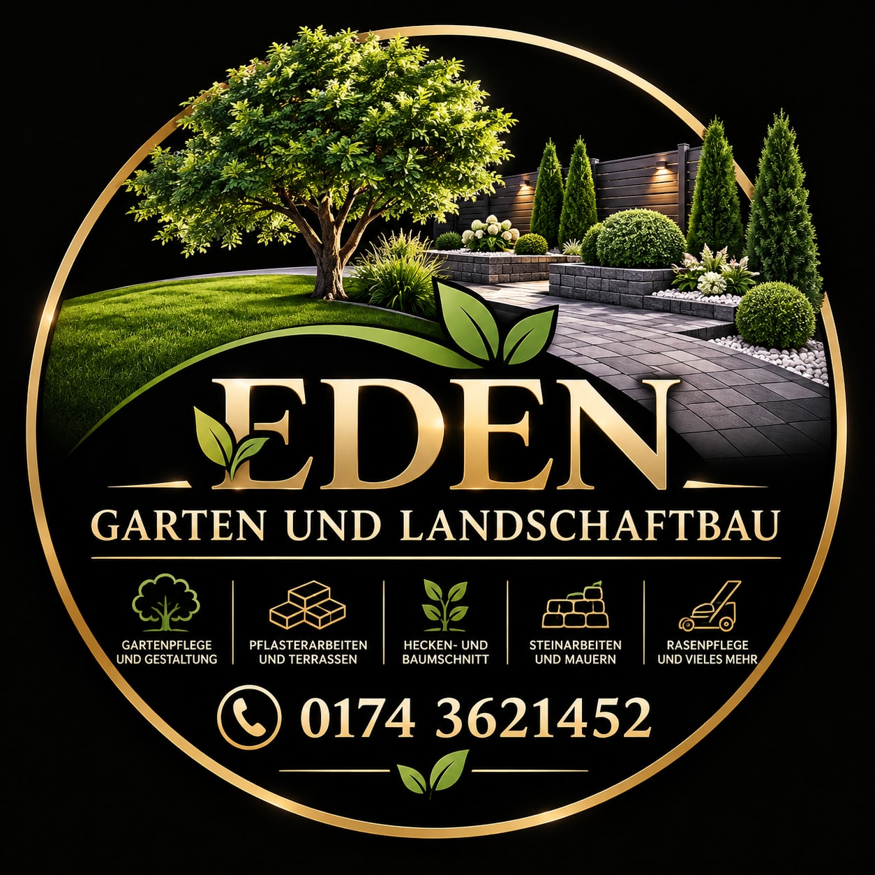 Logo von Eden Garten&Landschaftbau